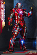 Hot Toys Iron Man 3 Iron Man Mark XXXIII Silver Centurion (Armor Suit Up Version) Sixth Scale Figure