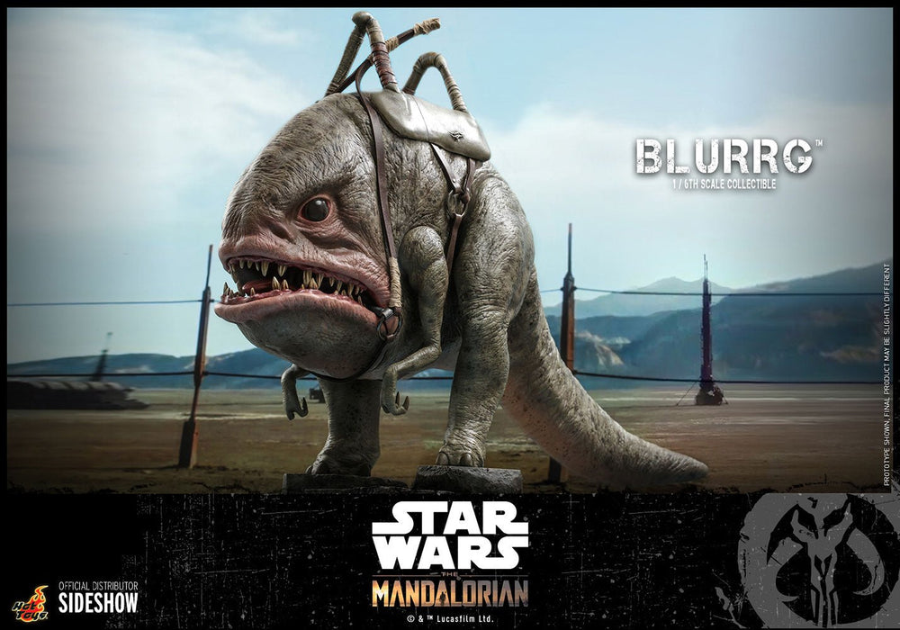 Hot Toys Star Wars The Mandalorian Blurrg Sixth Scale Figure