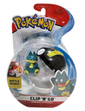 Pokemon Clip 'N' Go : Pikachu, Eevee, Munchlax (Individual)