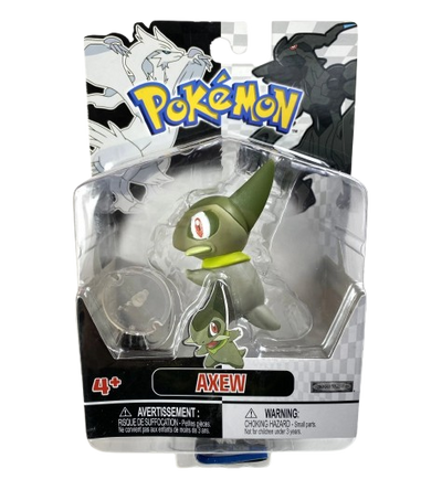 Pokemon Black & White Series Action Figures : Axew, Pensage, Deerling (Individual)