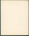 Woodrow Wilson Authentic Signed 7x8.8 Letter Dated April 19, 1913 BAS #AB14533