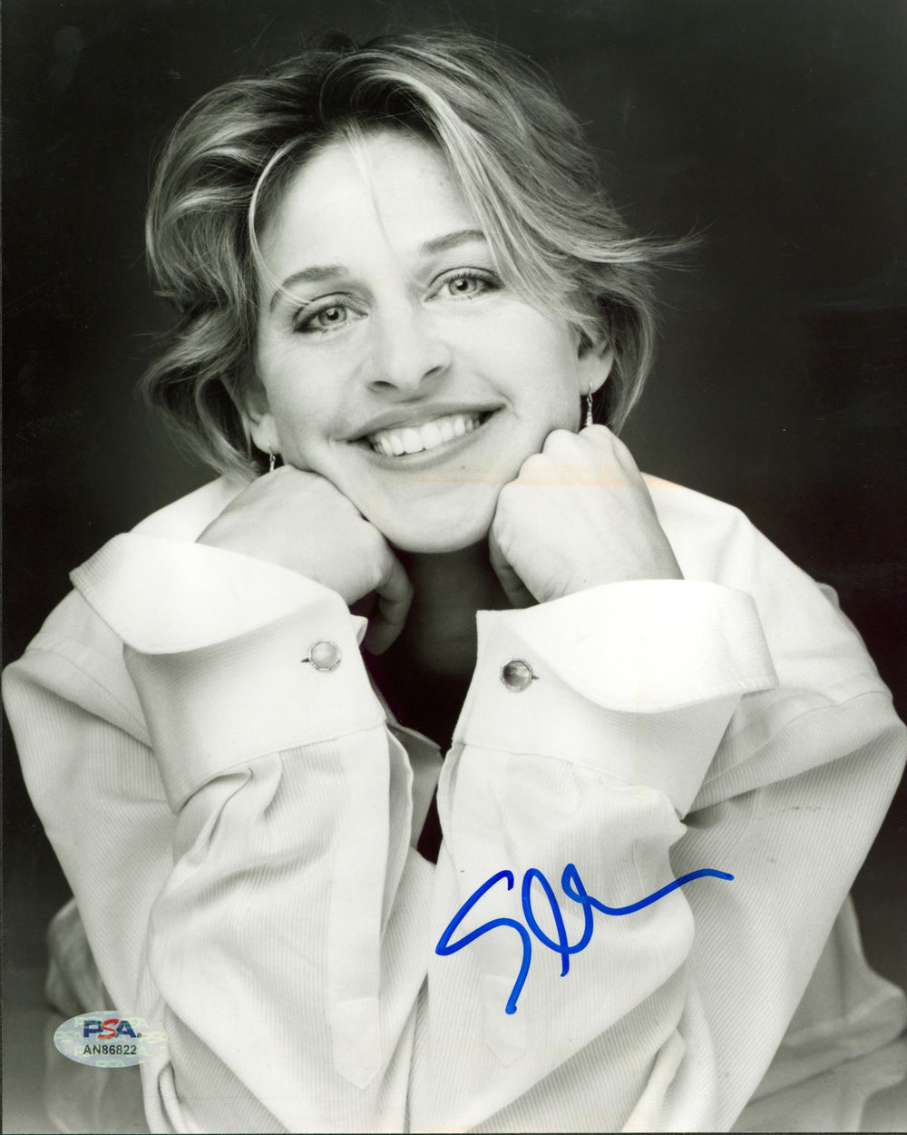 Ellen DeGeneres The Ellen DeGeneres Show Signed 8x10 Photo PSA/DNA #AN86822