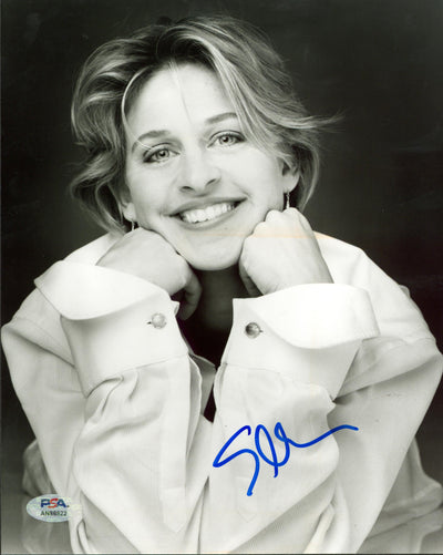 Ellen DeGeneres The Ellen DeGeneres Show Signed 8x10 Photo PSA/DNA #AN86822