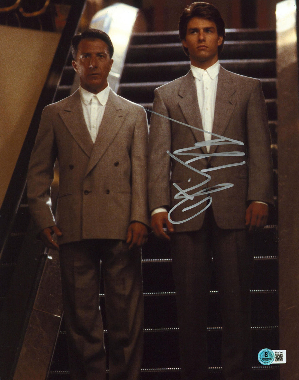Dustin Hoffman Rain Man Authentic Signed 11x14 Vertical Photo BAS #BR27206