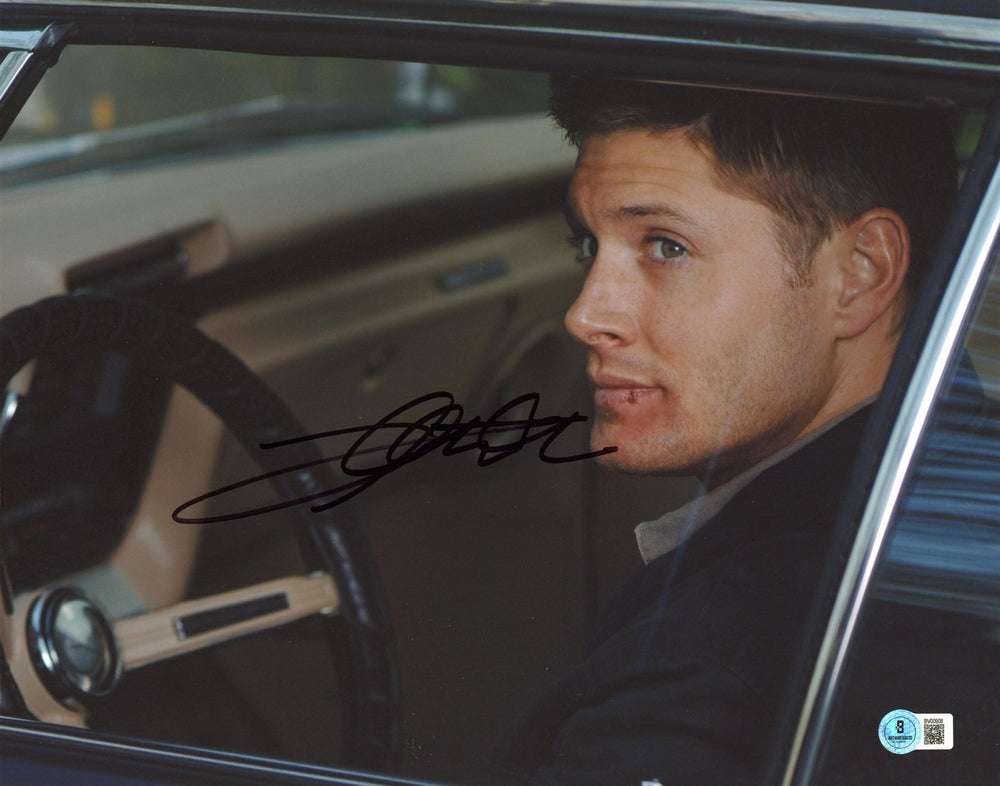 Jensen Ackles Supernatural Authentic Signed 11x14 Horizontal Photo BAS #BV00908