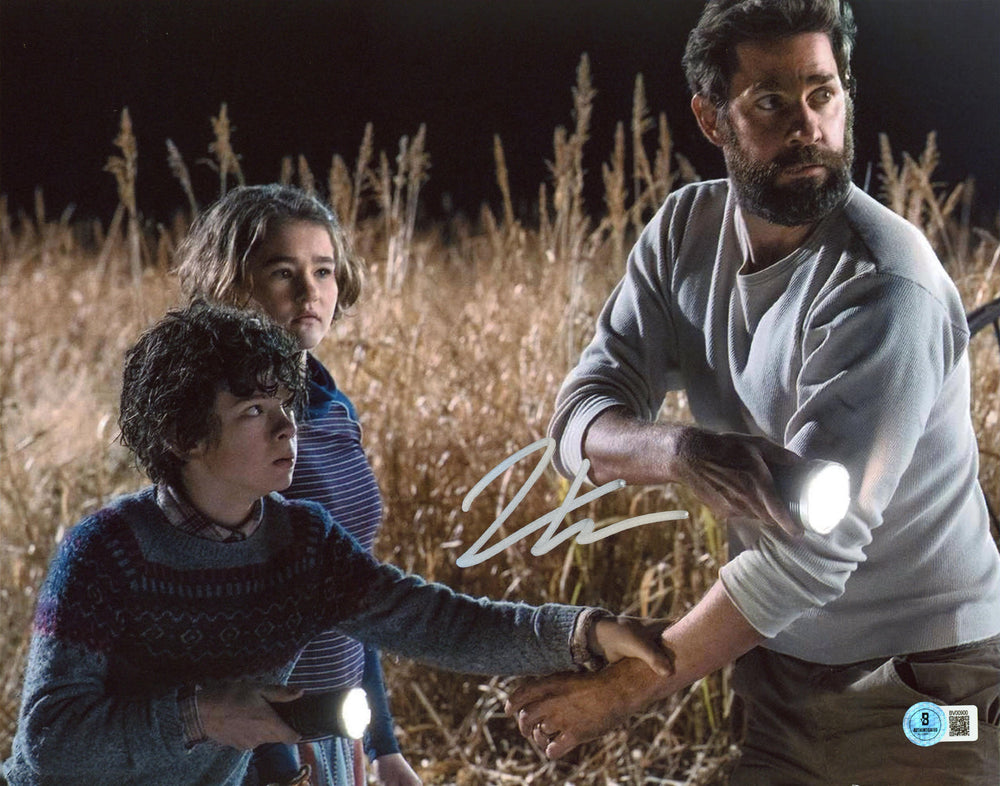 Noah Jupe A Quiet Place Authentic Signed 11x14 Horizontal Photo BAS #BV00900