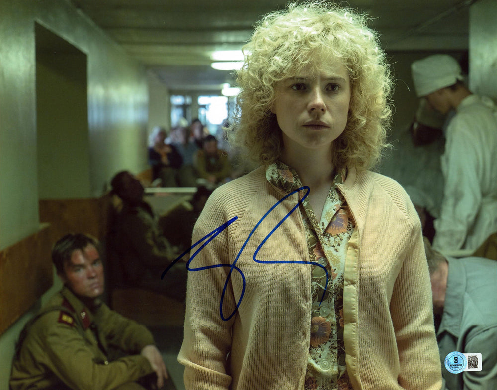 Jessie Buckley Chernobyl Authentic Signed 11x14 Horizontal Photo BAS #BV00882