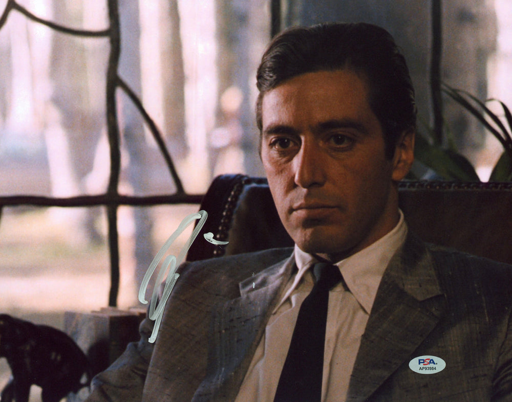 Al Pacino The Godfather Authentic Signed 11x14 Horizontal Photo PSA/DNA #AP93984