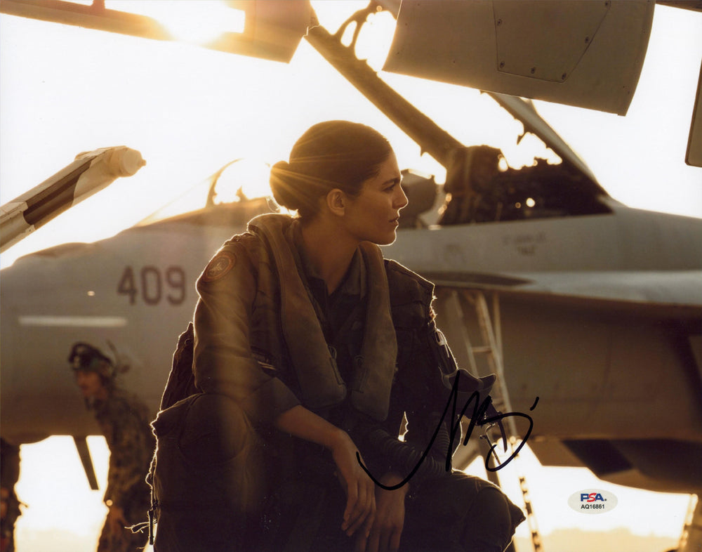 Monica Barbaro Top Gun: Maverick Authentic Signed 11x14 Photo PSA/DNA #AQ16861