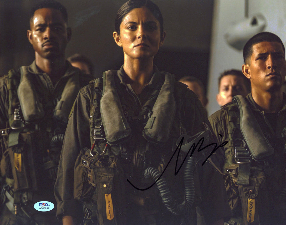 Monica Barbaro Top Gun: Maverick Authentic Signed 11x14 Photo PSA/DNA #AQ16859