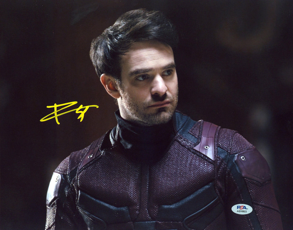 Charlie Cox Daredevil Authentic Signed 11x14 Horizontal Photo PSA/DNA #AQ16823
