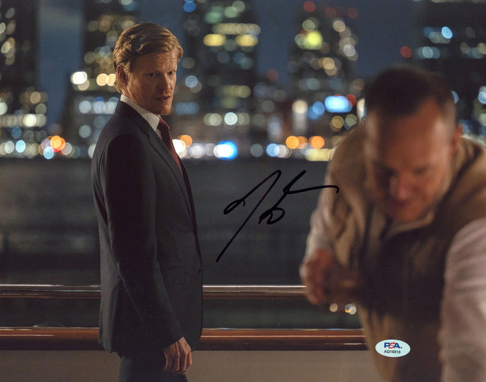 Jesse Plemons Zero Day Authentic Signed 11x14 Horizontal Photo PSA/DNA #AQ16818