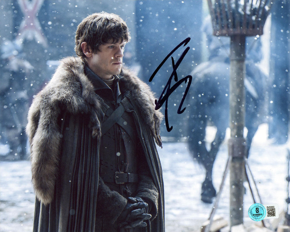 Iwan Rheon Game of Thrones Authentic Signed 8x10 Horizontal Photo BAS #BV00893