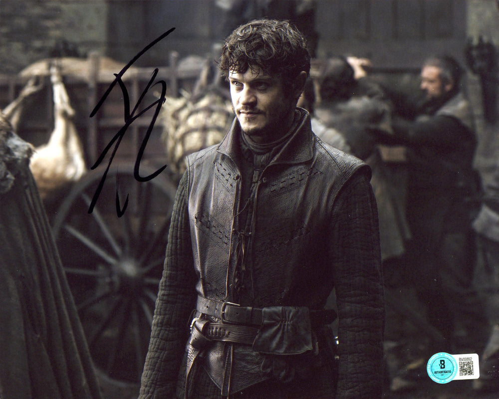 Iwan Rheon Game of Thrones Authentic Signed 8x10 Horizontal Photo BAS #BV00892