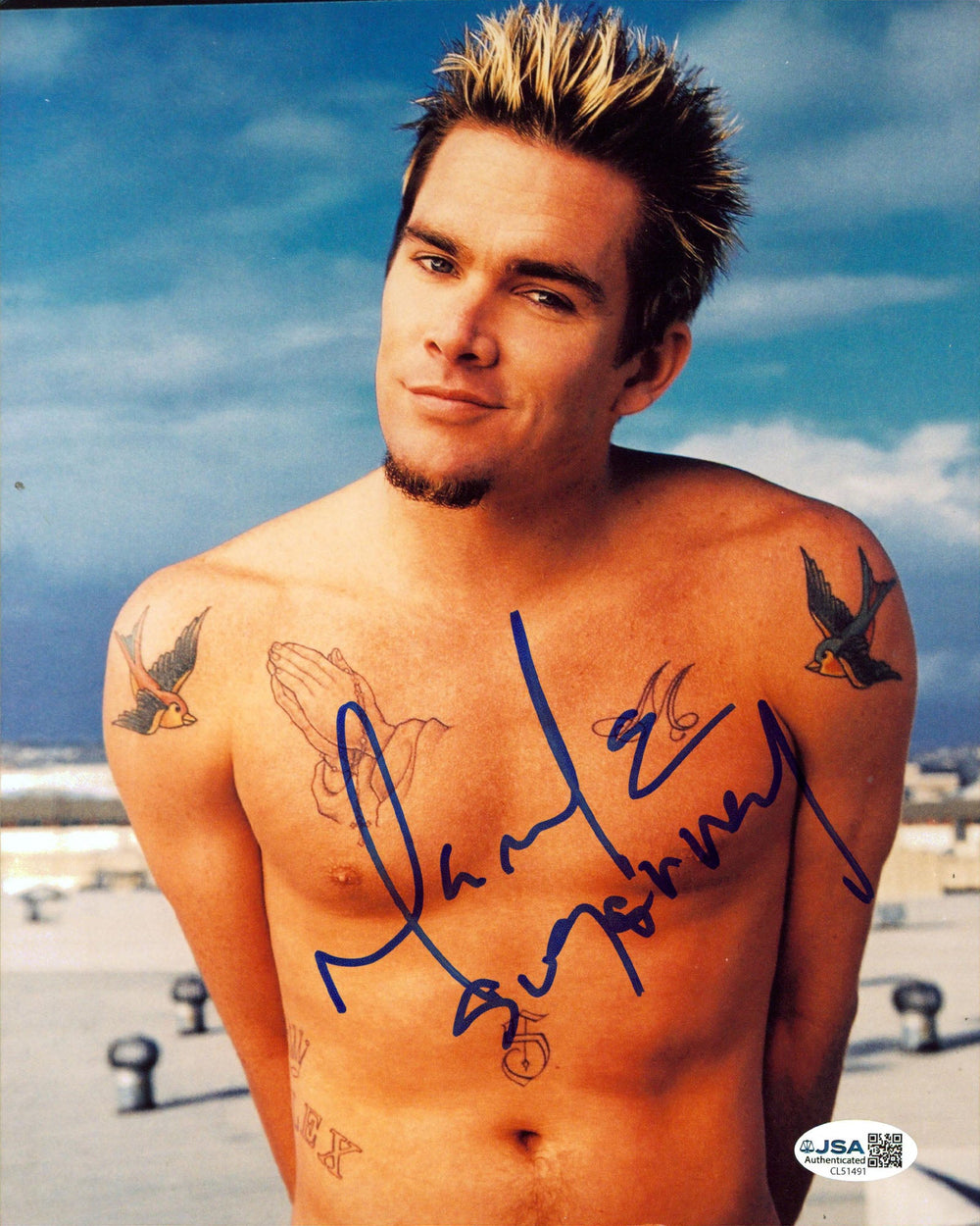 Mark McGrath Sugar Ray "Sugar Ray" Authentic Signed 8x10 Photo JSA #CL51491