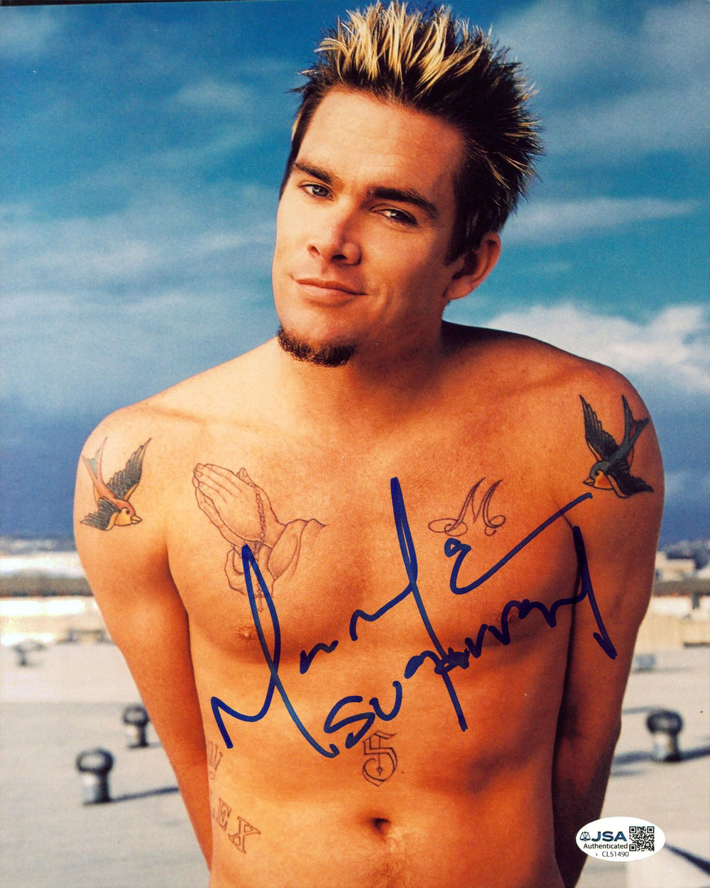 Mark McGrath Sugar Ray "Sugar Ray" Authentic Signed 8x10 Photo JSA #CL51490