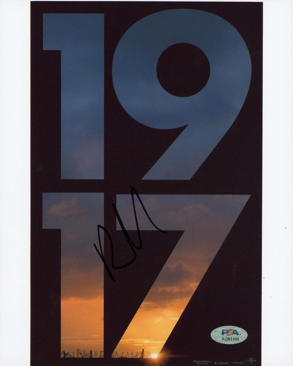 Roger Deakins 1917 Authentic Signed 8x10 Vertical Photo PSA/DNA #AQ51499