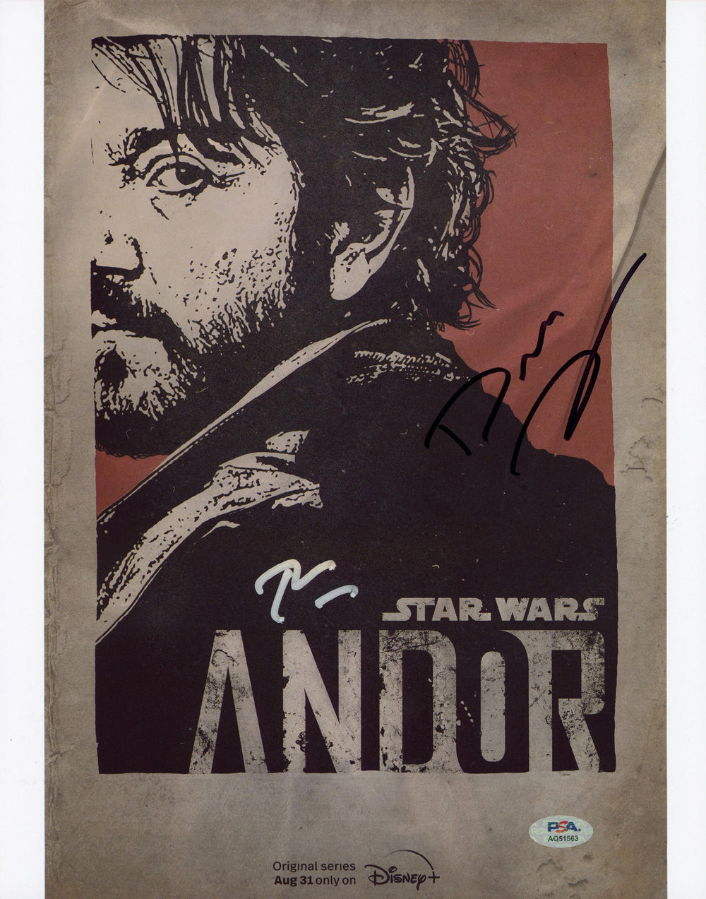 Tony Gilroy & Dan Gilroy Star Wars Andor Signed 11x14 Photo PSA/DNA #AQ51563