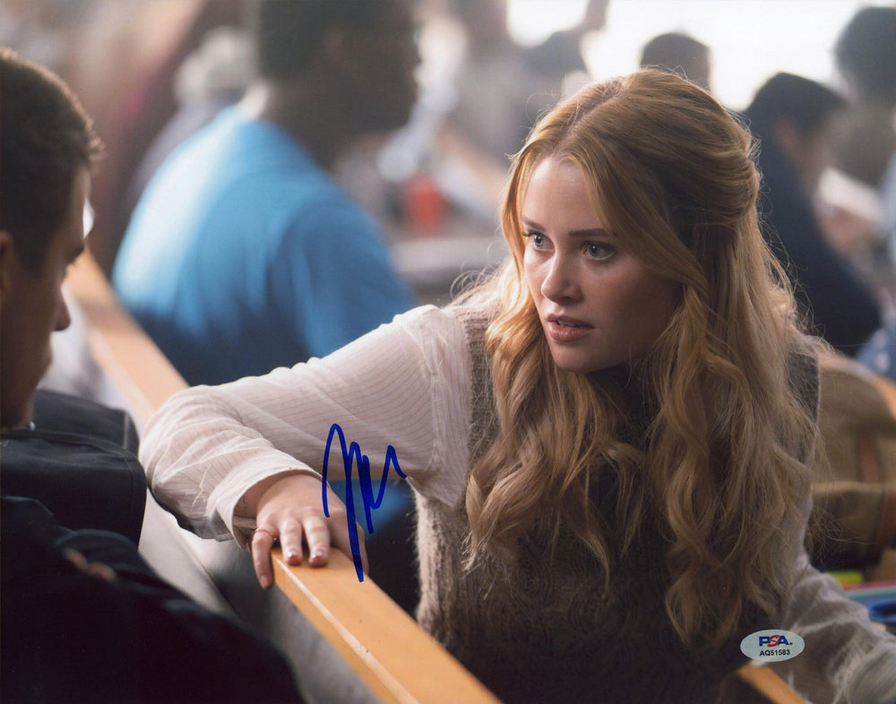 Virginia Gardner Beautiful Disaster Signed 11x14 Photo PSA/DNA #AQ51583
