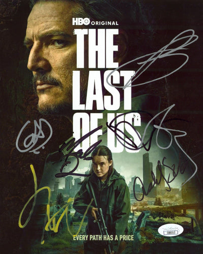 (6) Santaolalla, Baker, Mazino, +3 The Last Of Us Signed 8x10 Photo JSA #CE80313