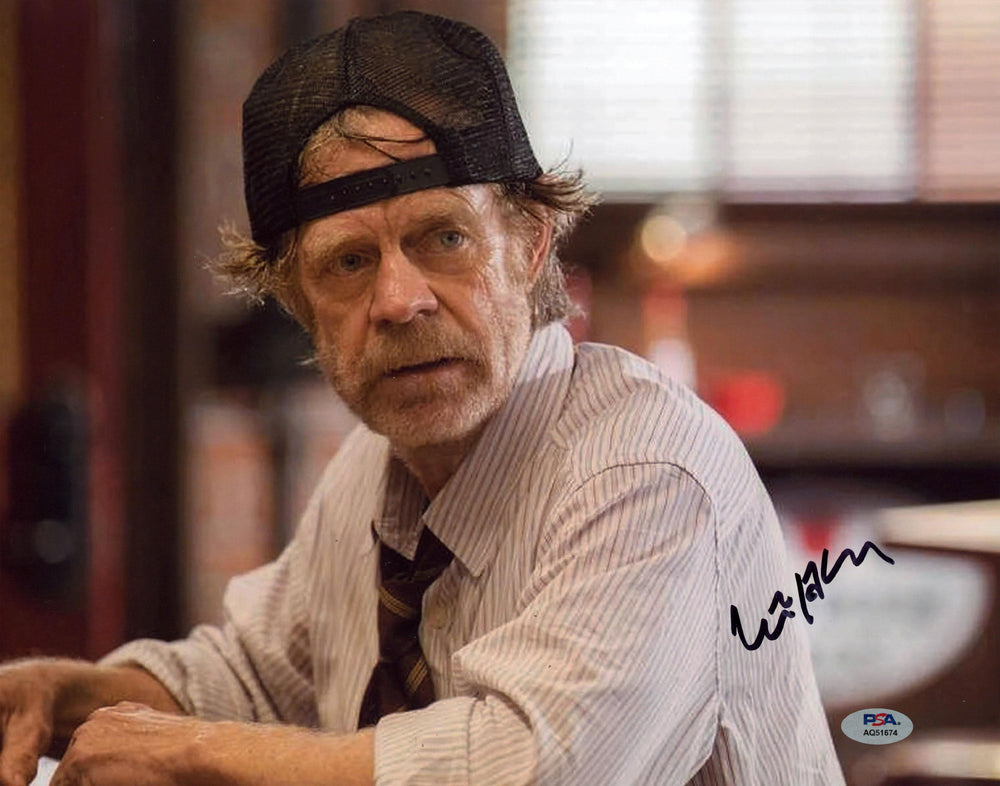 William H. Macy Shameless Authentic Signed 11x14 Photo PSA/DNA #AQ51674