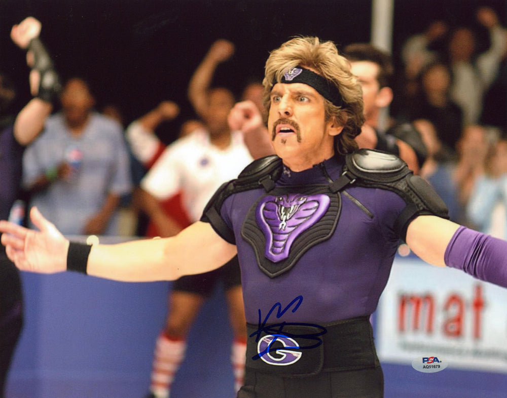 Ben Stiller Dodgeball Authentic Signed 11x14 Horizontal Photo PSA/DNA #AQ51679