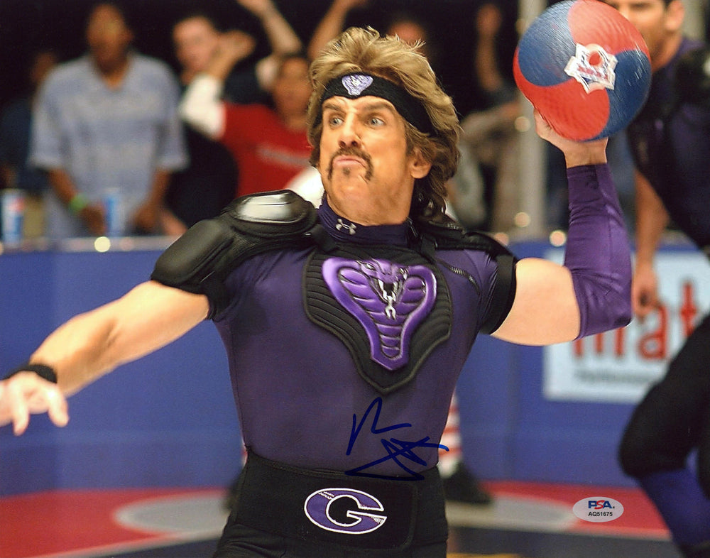 Ben Stiller Dodgeball Authentic Signed 11x14 Horizontal Photo PSA/DNA #AQ51675
