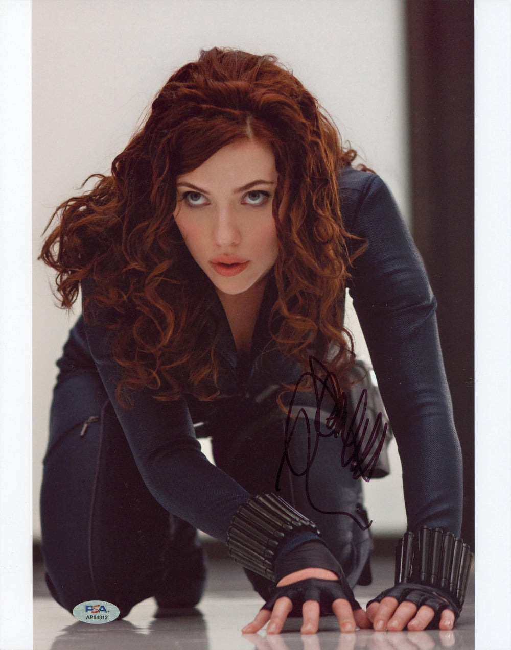 Scarlett Johansson Black Widow Authentic Signed 11x14 Photo PSA/DNA #AP84812
