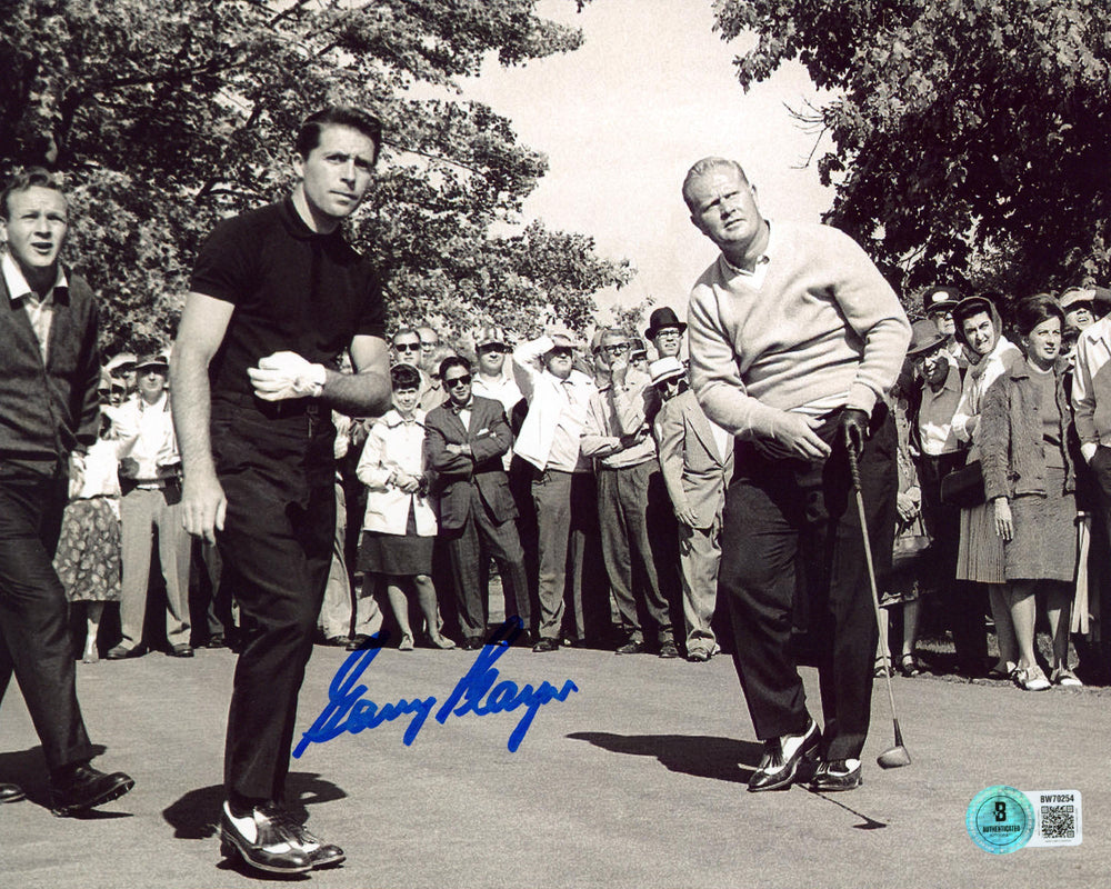 Gary Player Authentic Signed 8x10 Horizontal Photo Autographed BAS 3