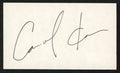 Carol Kane The Princess Bride Authentic Signed 3x5 Index Card BAS #BW35560
