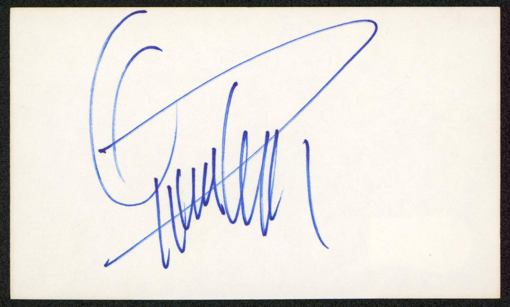 Quincy Jones The Color Purple Authentic Signed 3x5 Index Card BAS #BW70093