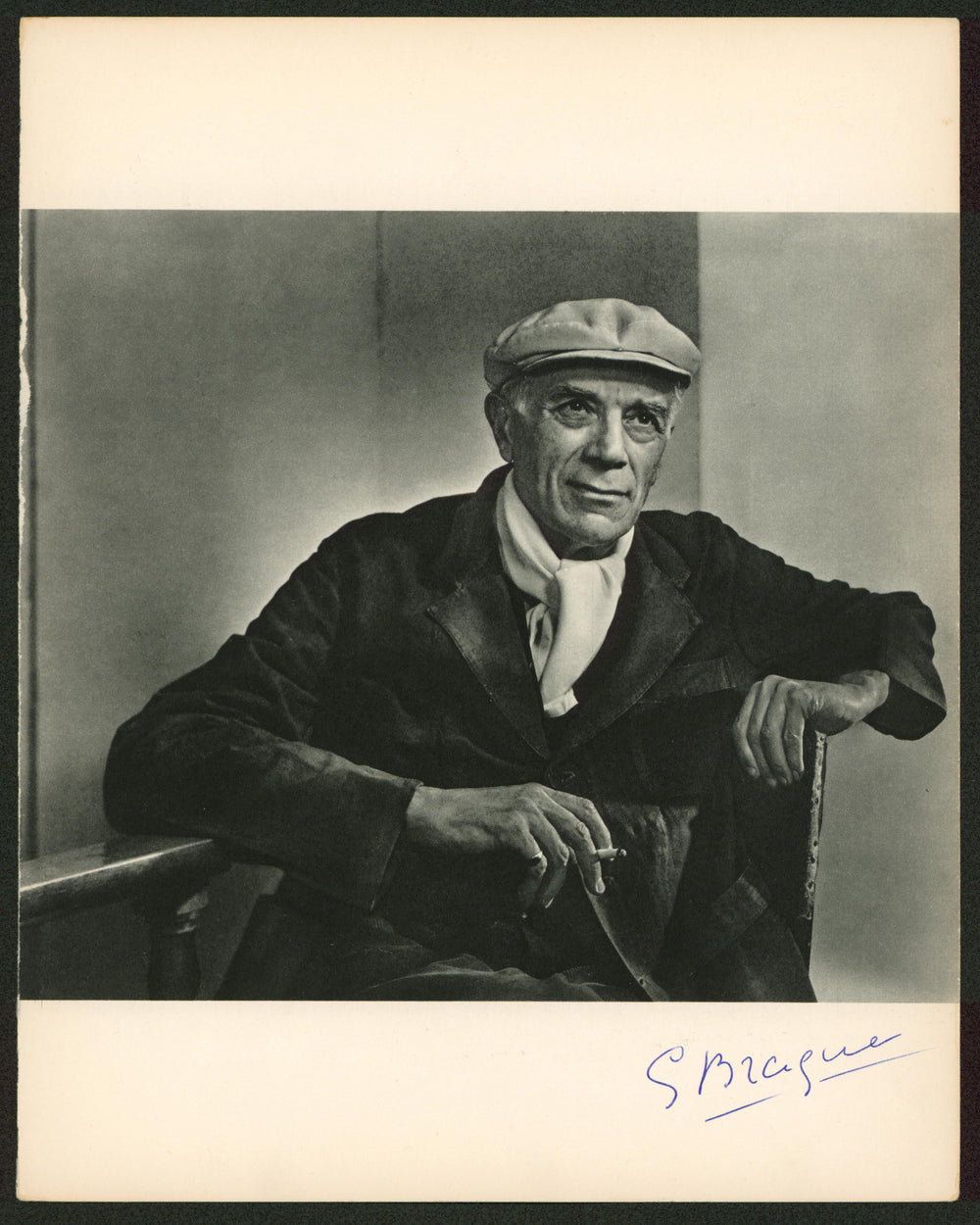 George Brague Authentic Signed 9.35x11.85 Book Page Photo PSA/DNA #AS00890