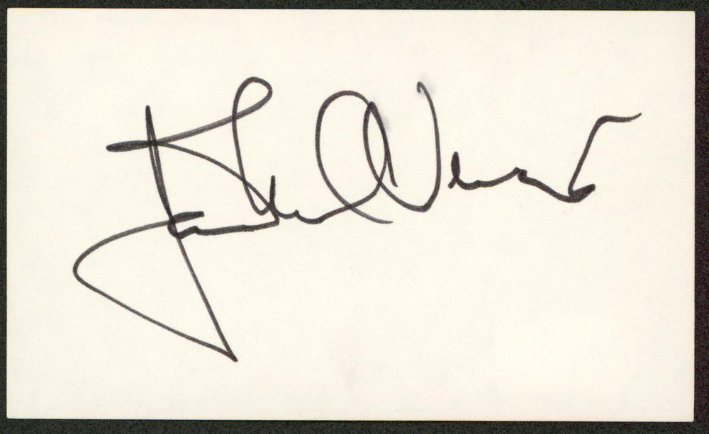 Jan-Michael Vincent Airwolf Authentic Signed 3x5 Index Card Autographed BAS