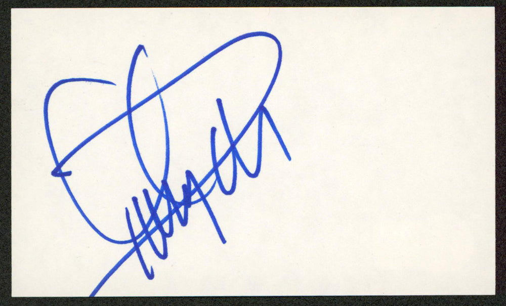 Quincy Jones Fresh Prince of Bel-Air Authentic Signed 3x5 Index Card BAS