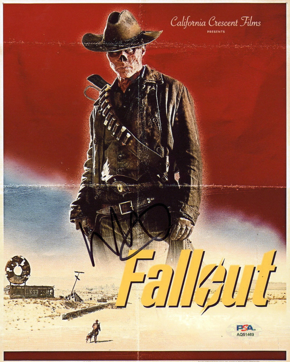 Walton Goggins Fallout Authentic Signed 8x10 Vertical Photo PSA/DNA #AQ51469