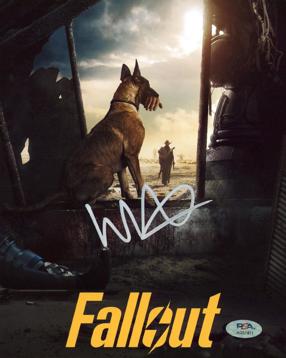 Walton Goggins Fallout Authentic Signed 8x10 Vertical Photo PSA/DNA #AQ51471