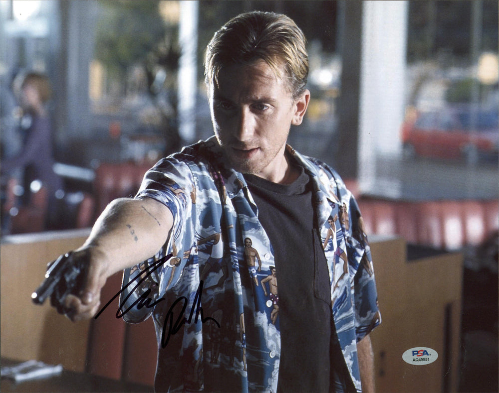 Tim Roth Pulp Fiction Authentic Signed 11x14 Horizontal Photo PSA/DNA #AQ49551