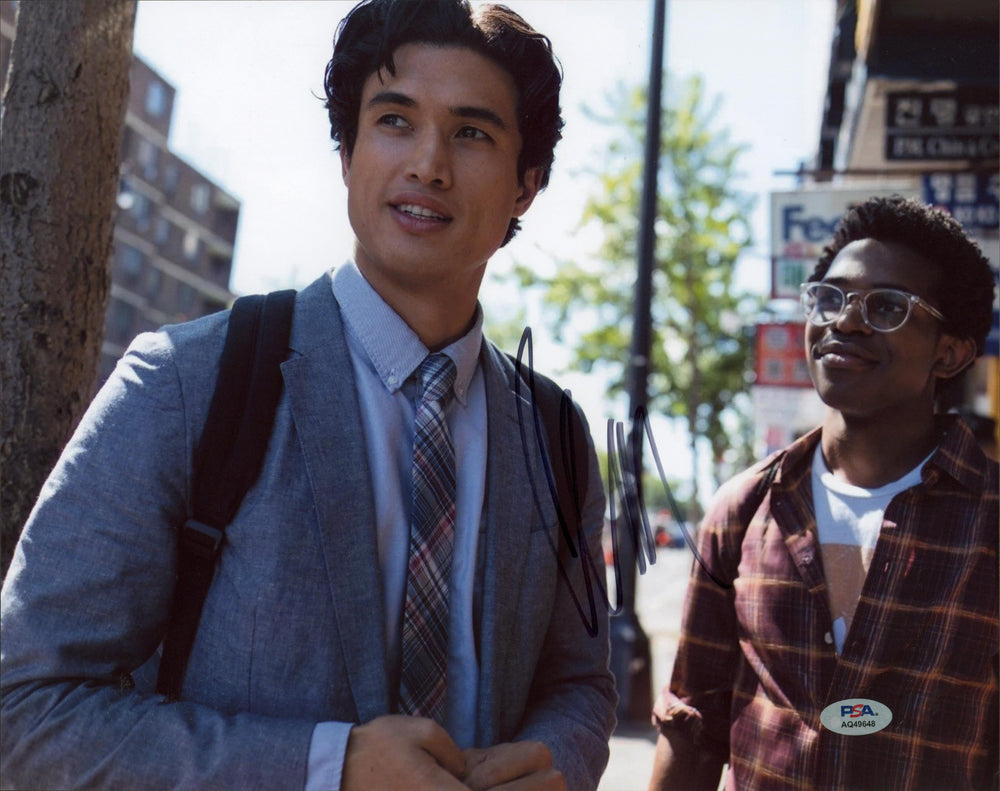 Charles Melton The Sun Is Also a Star Signed 11x14 Photo PSA/DNA #AQ49648