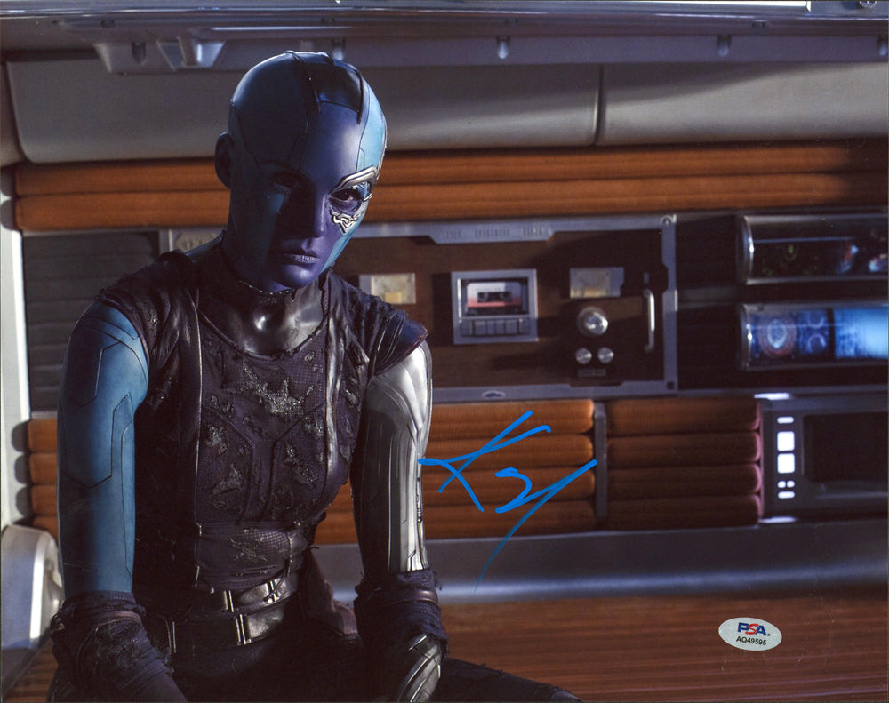 Karen Gillan Guardians of the Galaxy Signed 11x14 Photo PSA/DNA #AQ49595