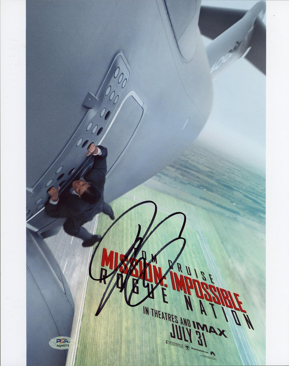 Christopher McQuarrie Mission Impossible Fallout Signed 11x14 Photo PSA #AQ49573