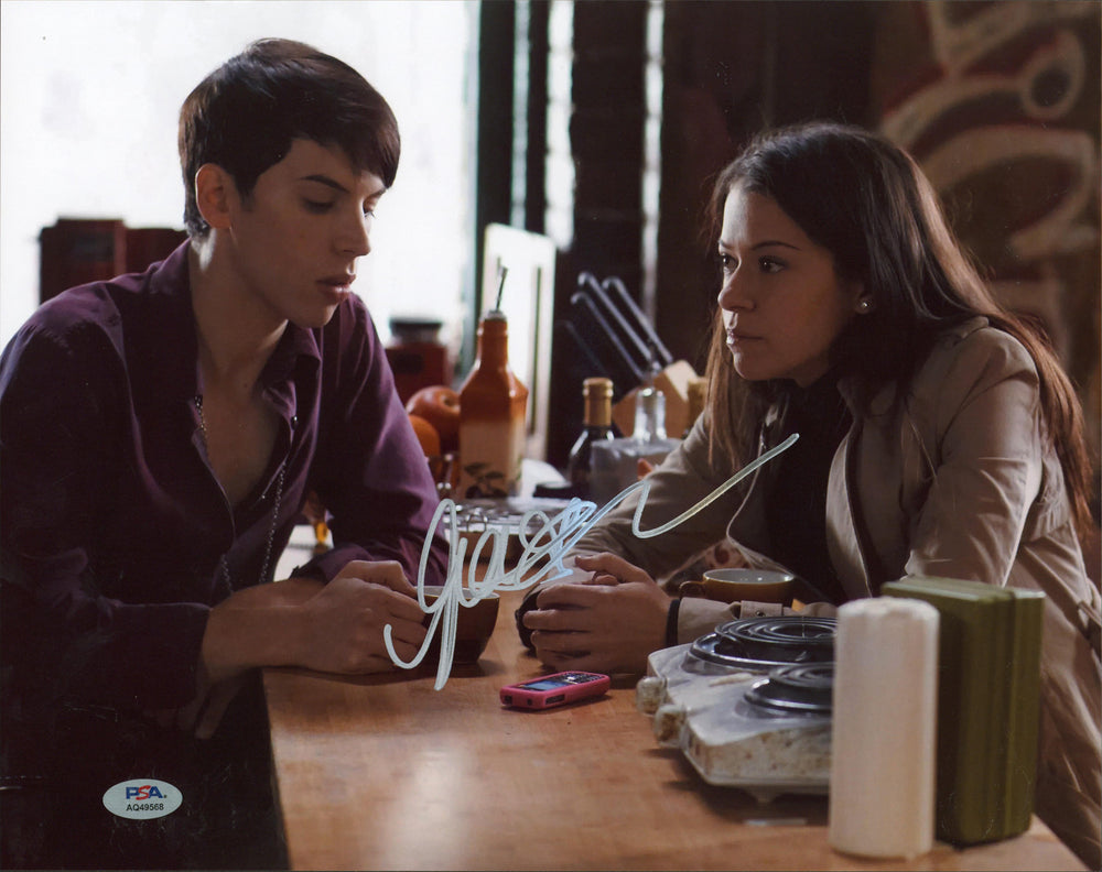 Jordan Gavaris Orphan Black Authentic Signed 11x14 Photo PSA/DNA #AQ49568