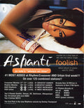 Ashanti Authentic Signed 10.75x 14.75 Promotional Poster JSA #CG14040