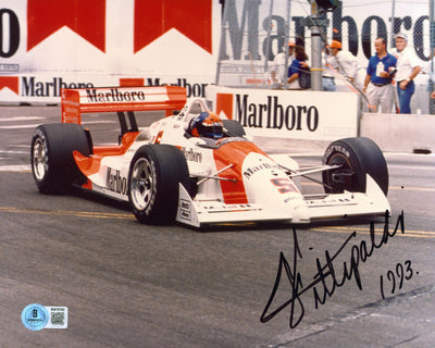 Emerson Fittipaldi Indycar Authentic Signed 8x10 Photo Autographed BAS #BW70762