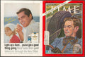 Jim Clark Authentic Signed July 9, 1965 Time Magazine Cover BAS #BX50152