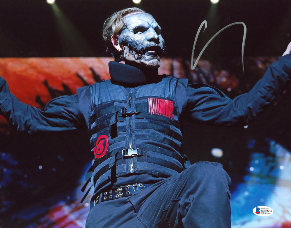 Corey Taylor Slipknot Authentic Signed 11x14 Photo Autographed BAS #WH22430