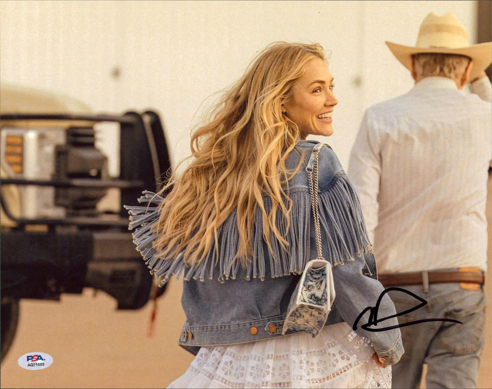 Michelle Randolph Landman Signed 11x14 Horizontal Photo PSA/DNA #AQ71585