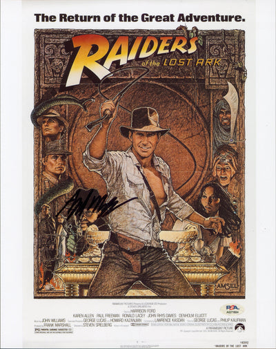 Alfred Molina Indiana Jones Raiders of the Lost Ark Signed 11x14 Photo PSA/DNA 1