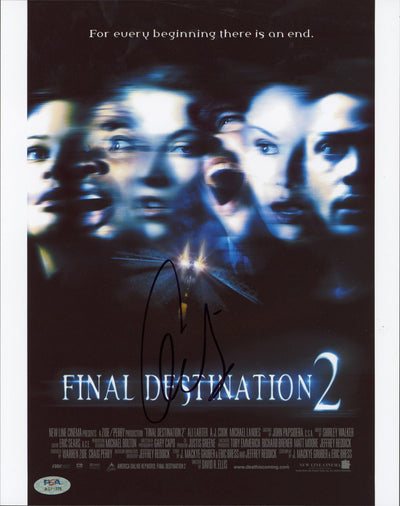 Ali Larter Final Destination 2 Authentic Signed 11x14 Photo PSA/DNA #AQ71576