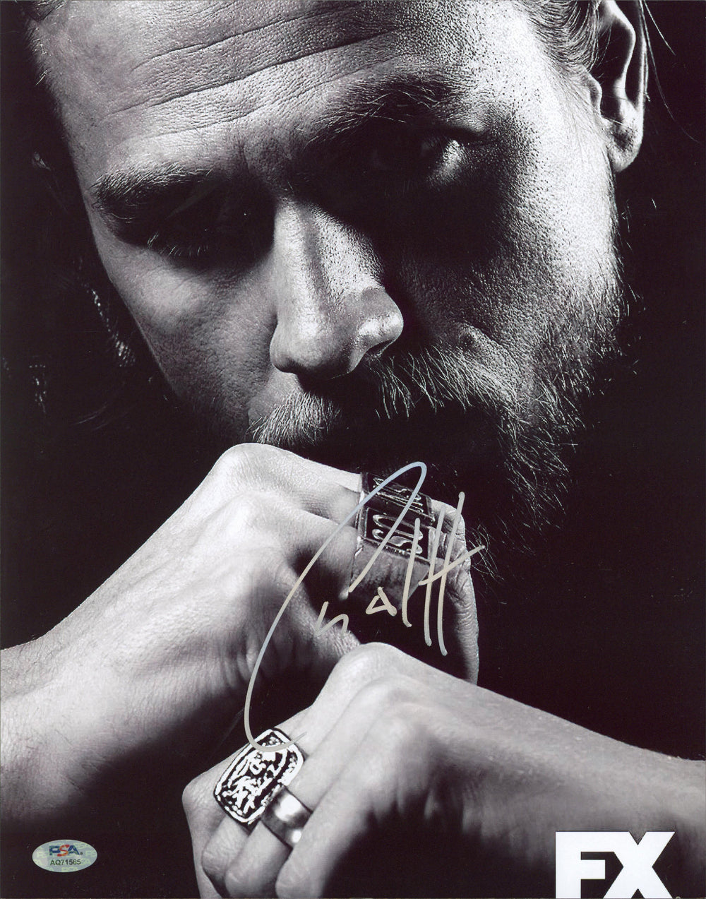 Charlie Hunnam Sons of Anarchy Authentic Signed 11x14 Photo PSA/DNA #AQ71565