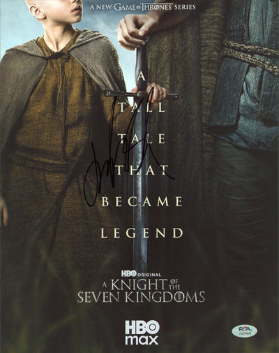 Finn Bennett A Knight Of The Seven Kingdoms Signed 11x14 Photo PSA/DNA #AQ71646